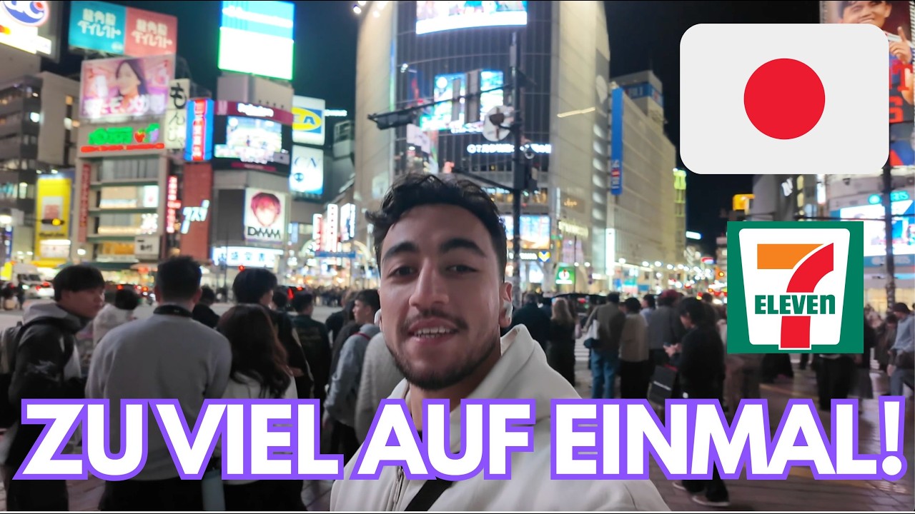 SHIBUYA hat mich überrascht... Mein erster Tag in Tokyo, Japan | EP02