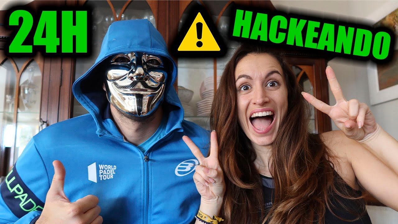 HAGO TODO LO QUE HACE EL HACKER POR 24 HORAS *se enfada...*
