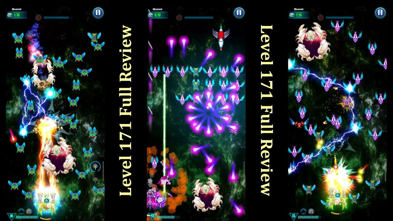 Galaxy Attack: Alien shooter | New Campaign Mode | Level 171 Full Review | By Apache Gamers