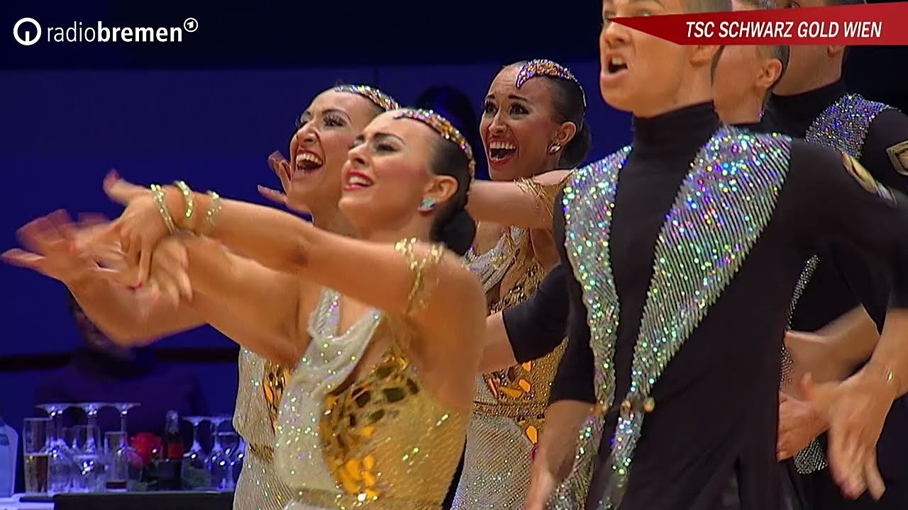 TSC Schwarz Gold Wien - Music from Heaven - Weltmeisterschaft Formationen Latein 2021 - Semifinale