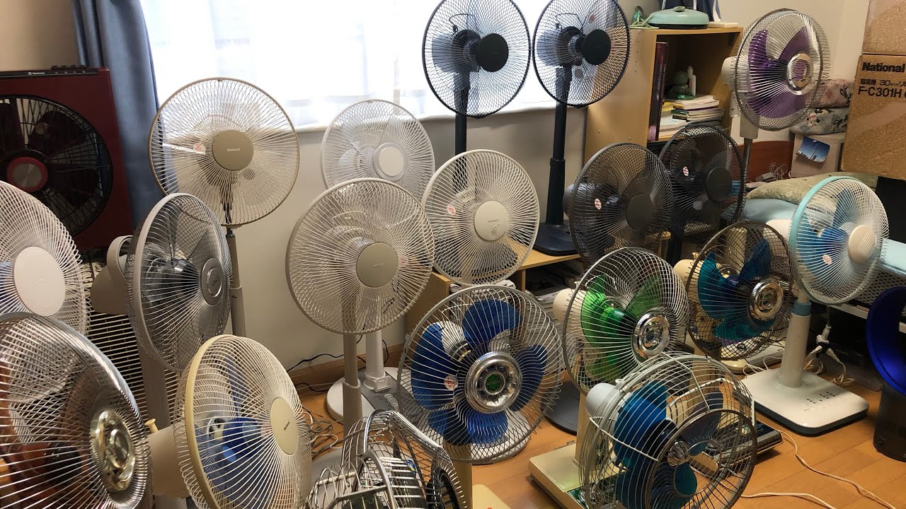 扇風機達 2019/My electricfans collection