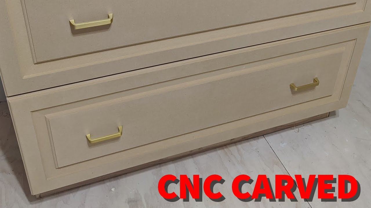 Cabinet Drawer Fronts by CNC Router