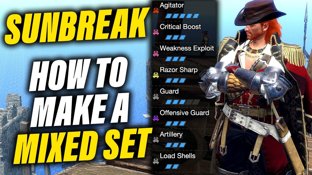 Monster Hunter Rise Sunbreak | How to Make a Mixed Set