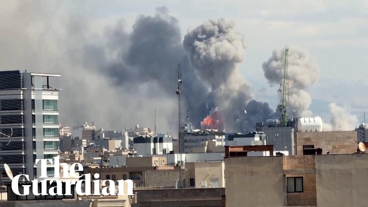 Smoke rises over Tehran on second day of US-Israeli strikes