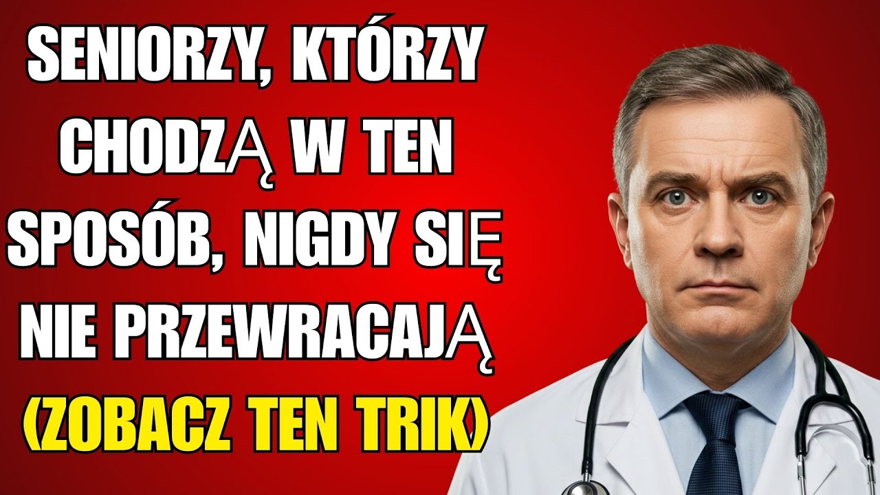 Sposób chodzenia, który ratuje tysiące seniorów przed niebezpiecznymi upadkami! | Zdrowie 365