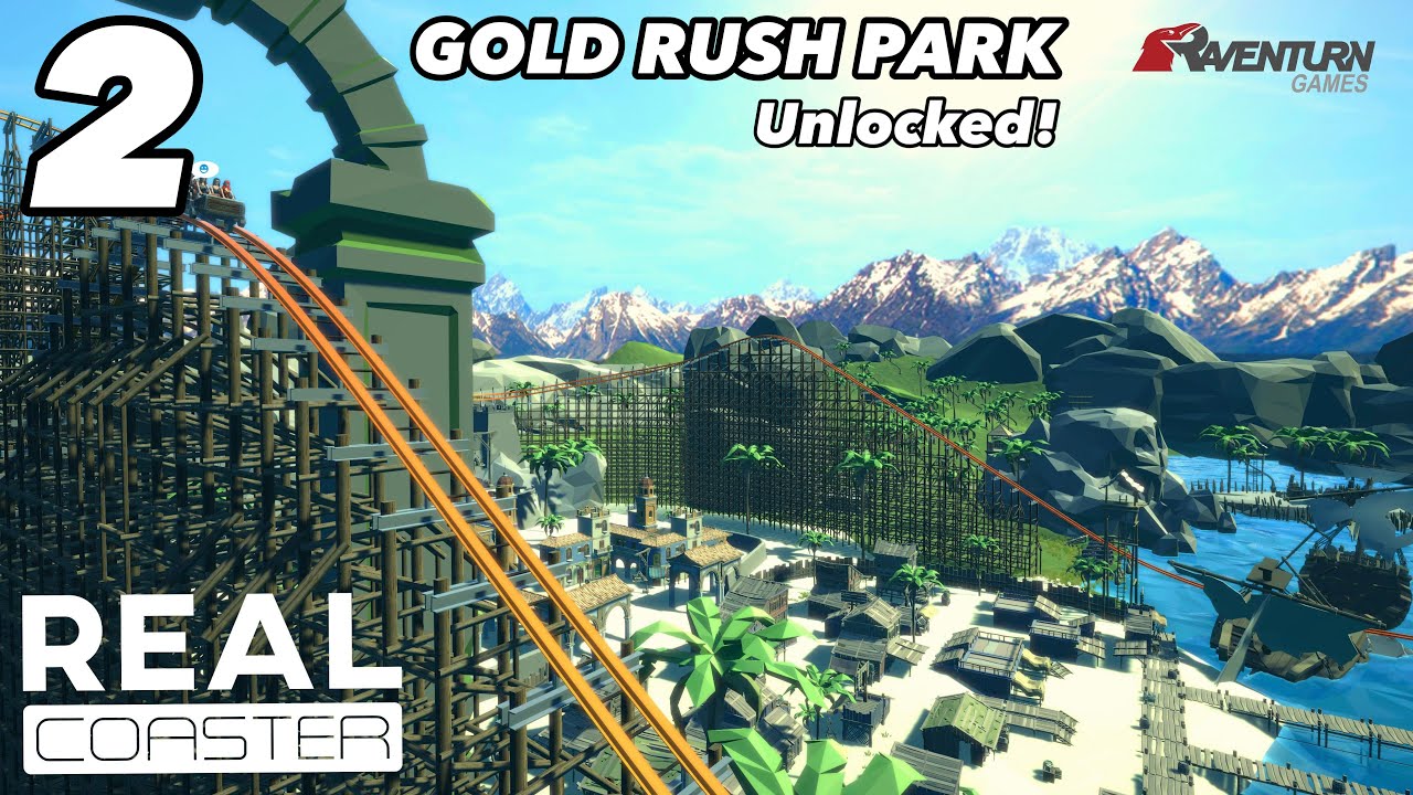REAL COASTER: IDLE GAME | iOS | New Land: Gold Rush Park Unlocked | All Cameras | Gameplay Part 2