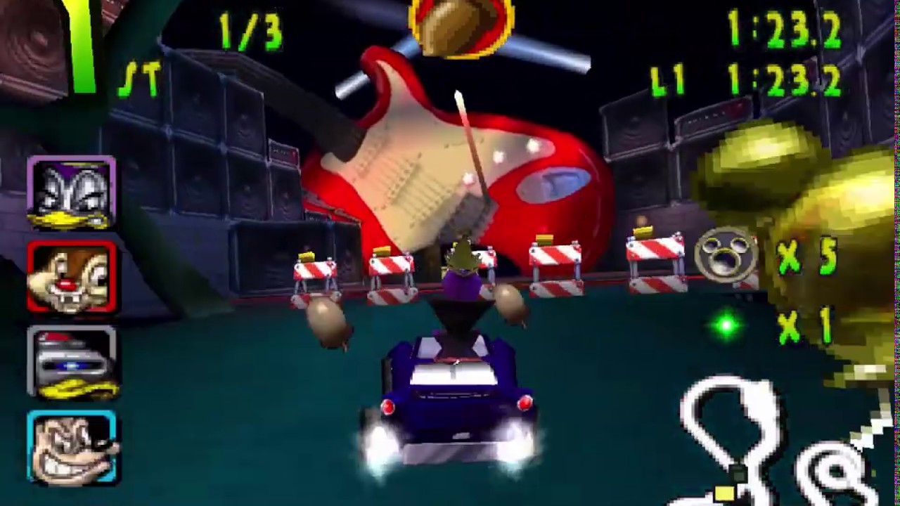 Walt Disney: World Quest Magical Racing Tour (PS1) - Gameplay