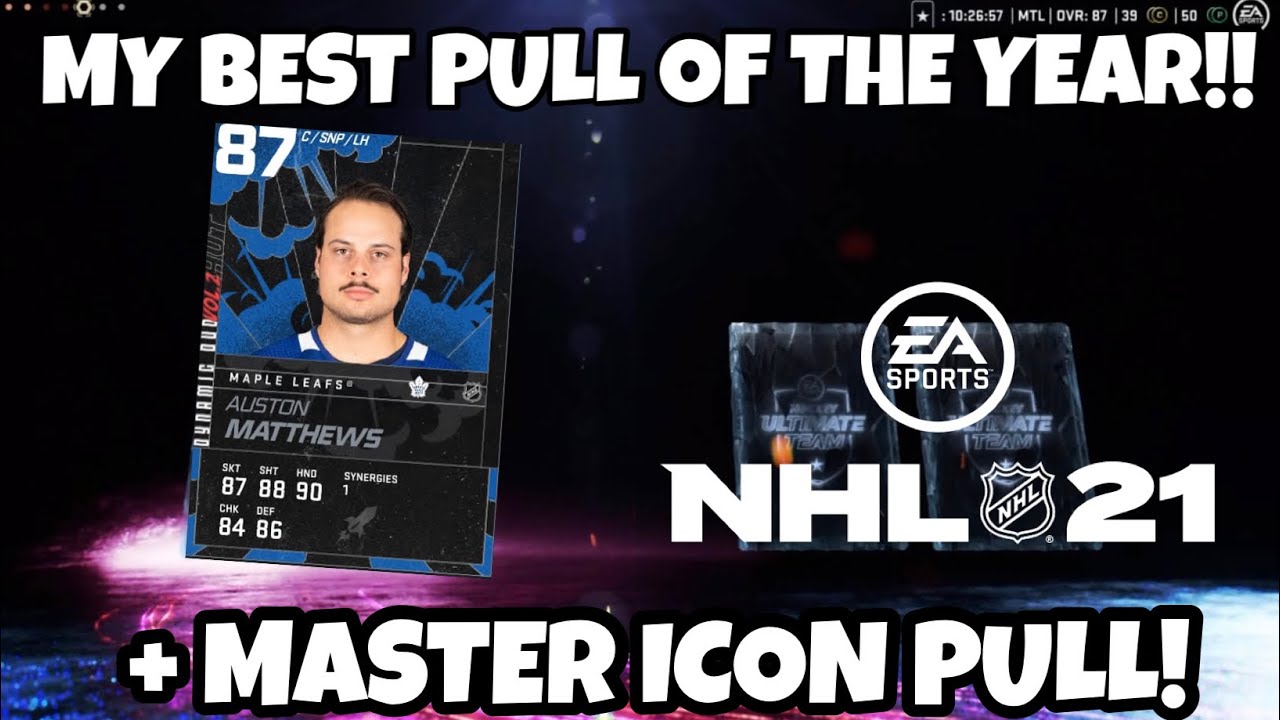 NHL 21 | MY BEST PULL OF THE YEAR! NHL 21 PACK OPENING!