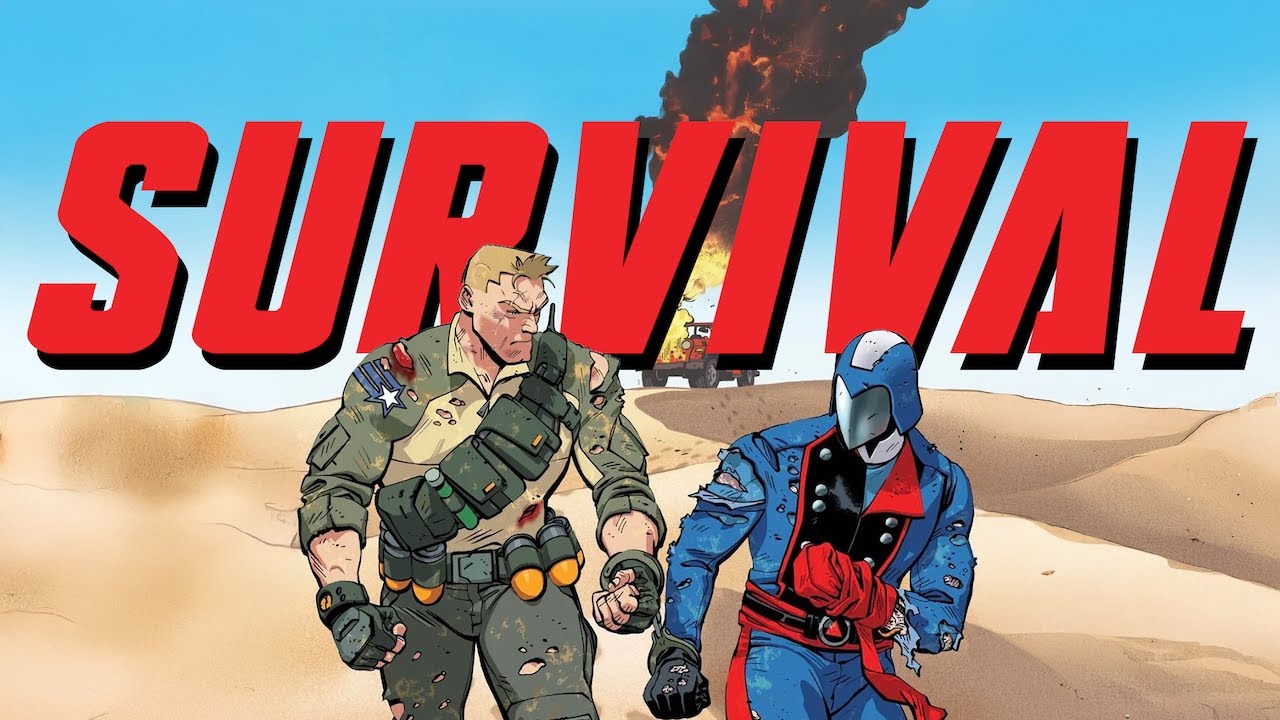 Дюк и Кобра в бегах! | Skybound G.I. Joe #14