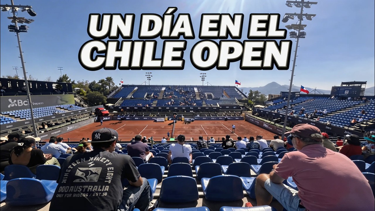 I experienced the Chile Open 2026 🎾🔥 | My experience at the Santiago ATP