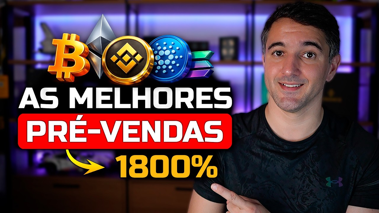 As 3 Criptomoedas em Pré-Venda que Podem Disparar a Qualquer Momento!