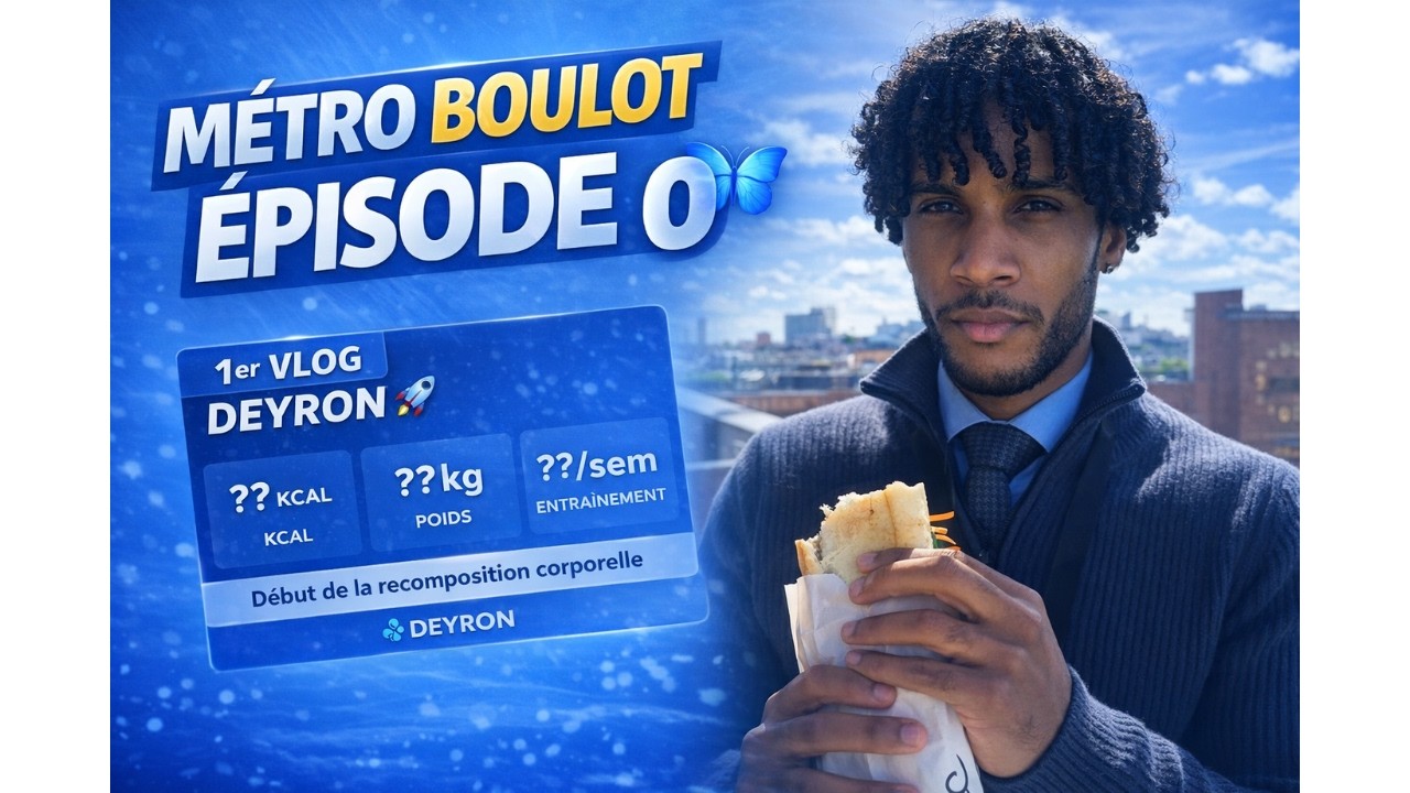 Métro Boulot Abdos EP.0 l Ma routine de jeune cadre dynamique l work, sport, cuisine, présentation