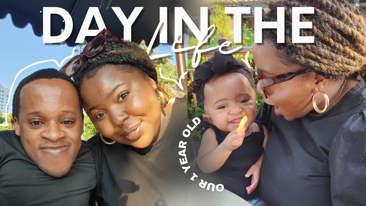 A DAY IN THE LIFE WITH A 1 YEAR OLD | morning routine + self care  + lobster recipe + date night 😍