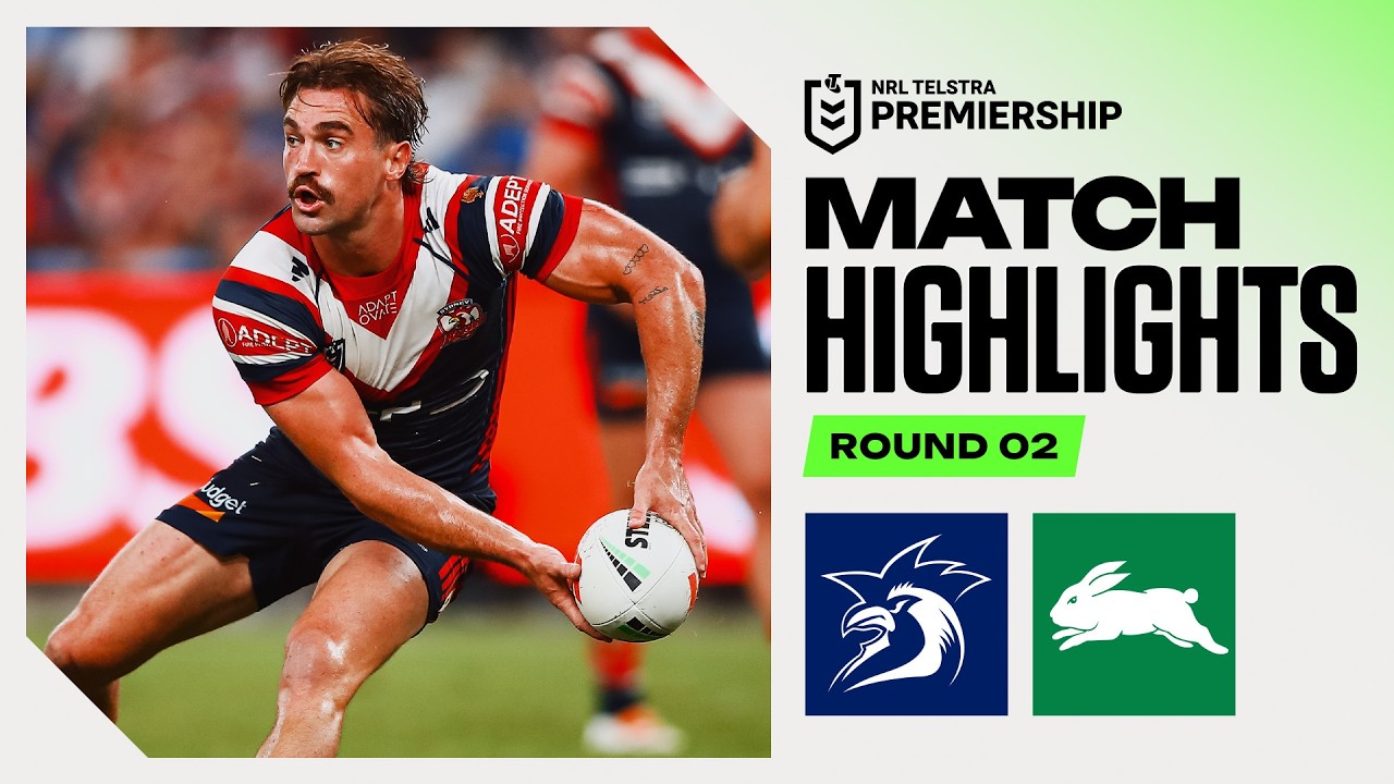 NRL 2026 | Roosters v Rabbitohs | Match Highlights | Round 2