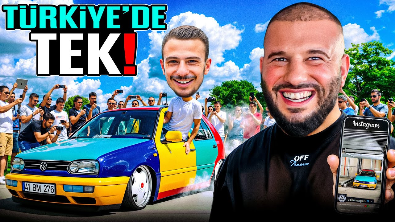 VOLKSWAGEN ПОДЕЛИЛ ГОЛЬФ! ЕДИНСТВЕННЫЙ В Турции! | Аслан Симсек