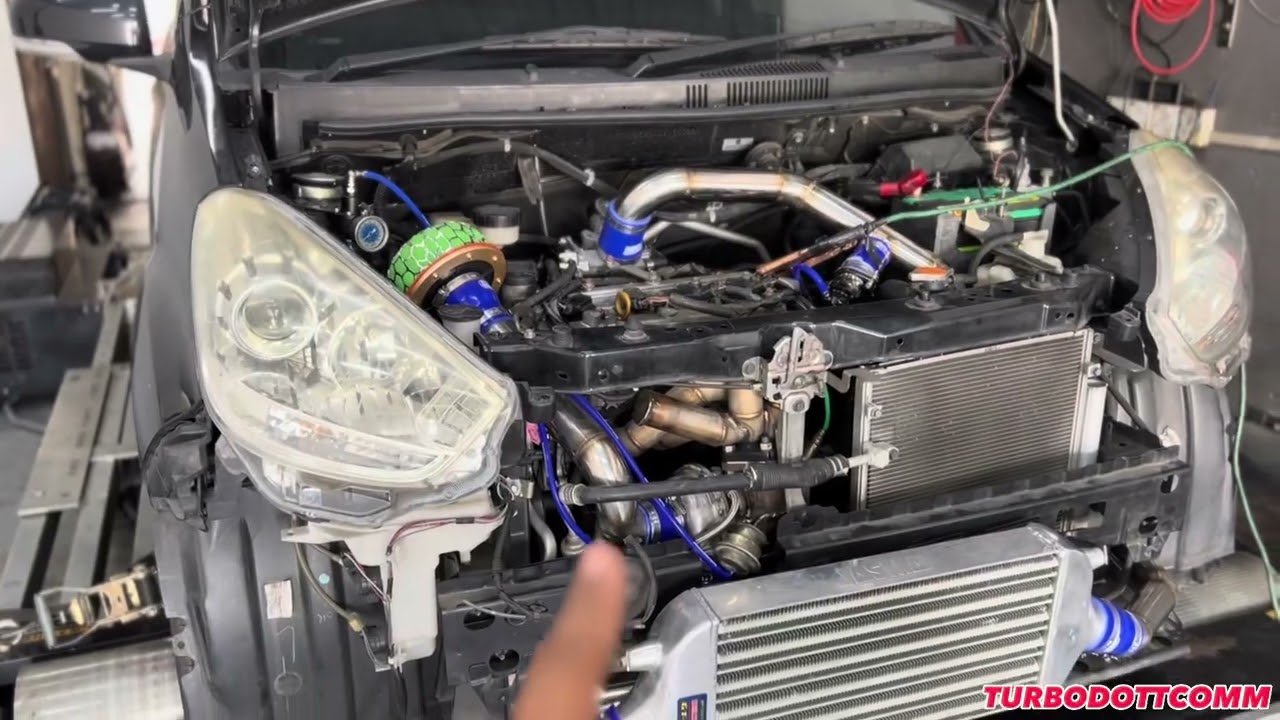 Perodua Myvi Bolt On Turbo paling Smooth macam keluar dari Kilang - ngam ngam soii, geng abah abah