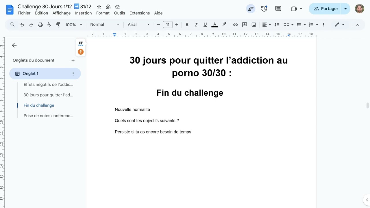 QUITTE ton ADDICTION au P*RNO avant 2026 : FIN DU CHALLENGE