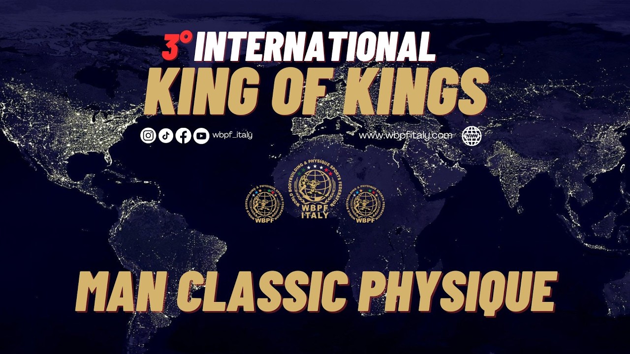 Man Classic Physique | 3° International King of Kings 🏆⚔️