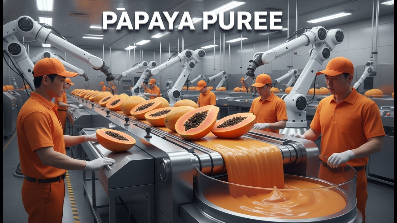 Industrial Papaya Processing: Turning Fresh Fruit into Smooth Puree