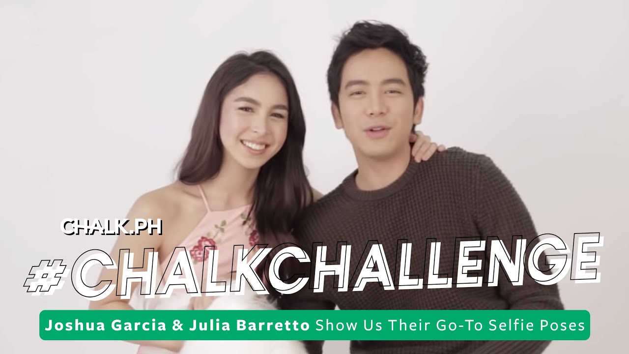 #ChalkChallenge: Joshua Garcia & Julia Barretto Show Us Their Go-To Selfie Poses
