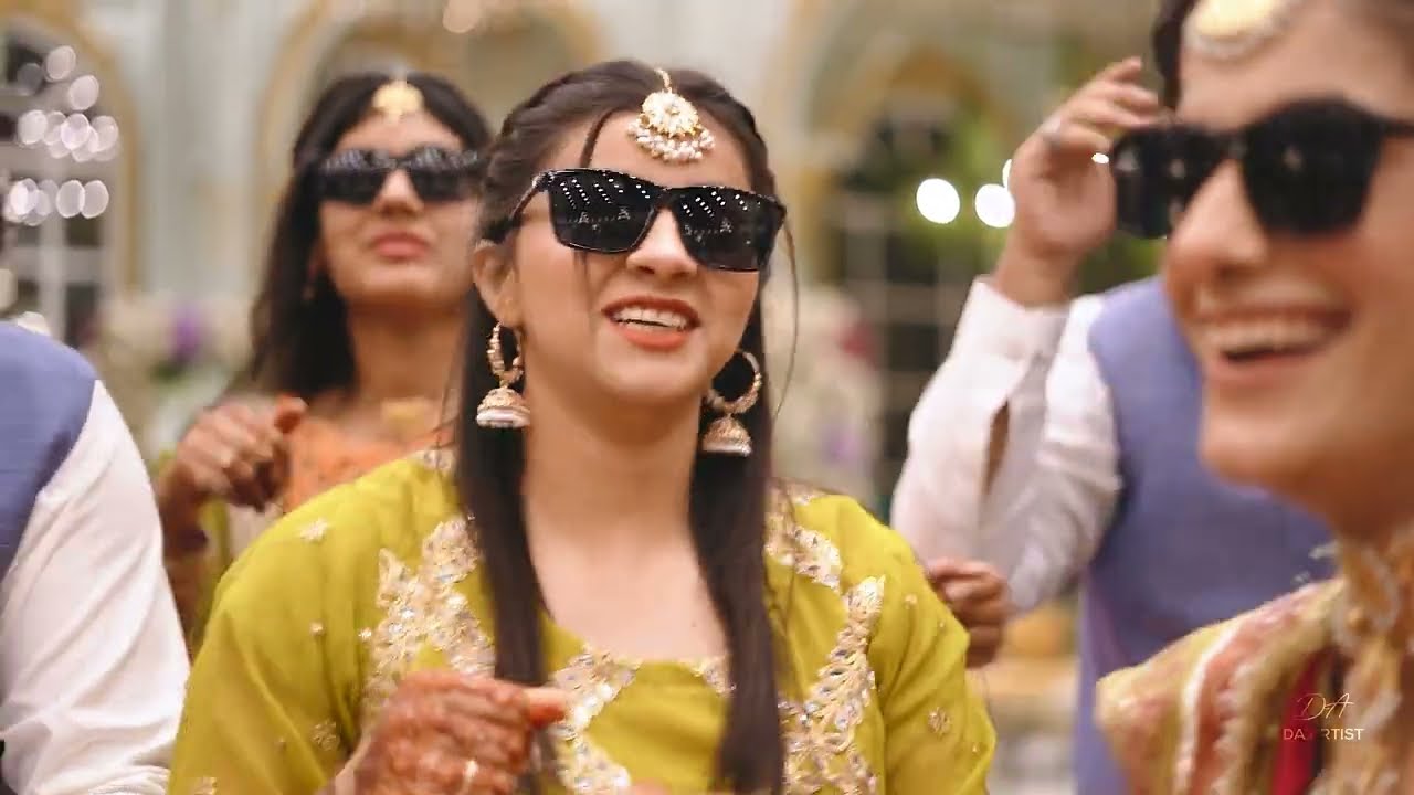 Pakistani Mehndi Highlight | Hassan & Aiyza | Wedding Season 2025 | DA Artist Wedding Photography