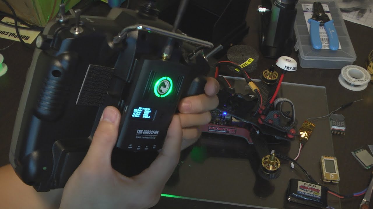 How To Setup Team BlackSheep (TBS) CROSSFIRE on Vortex 250 Pro / 285