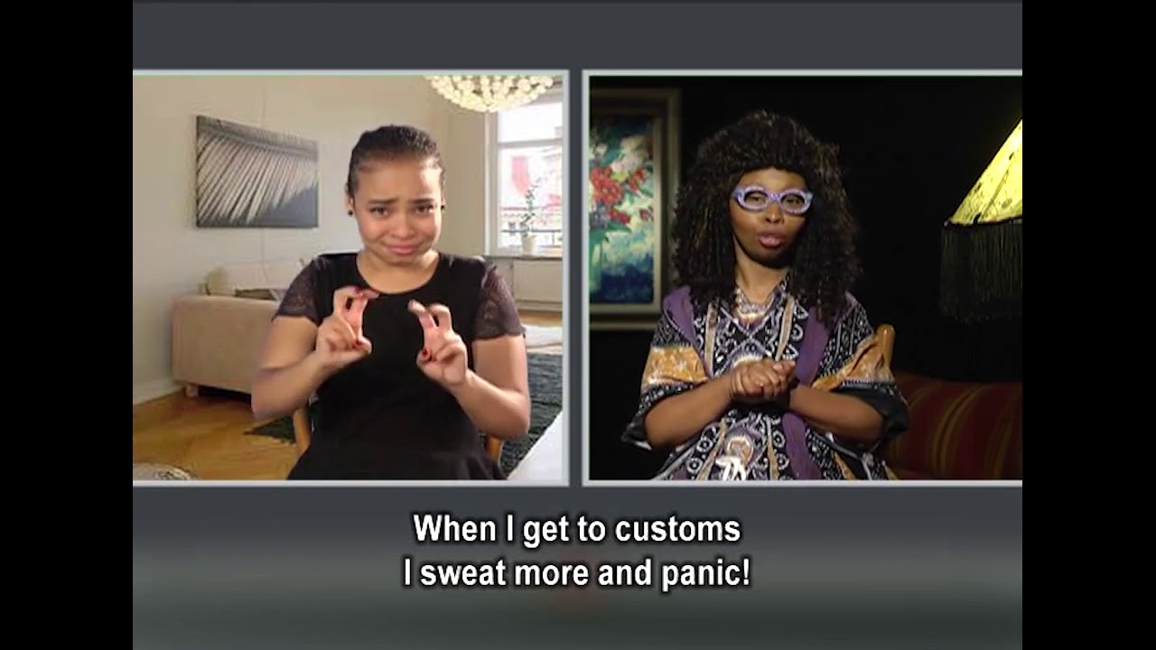 South African Sign Language Lessons - Airports