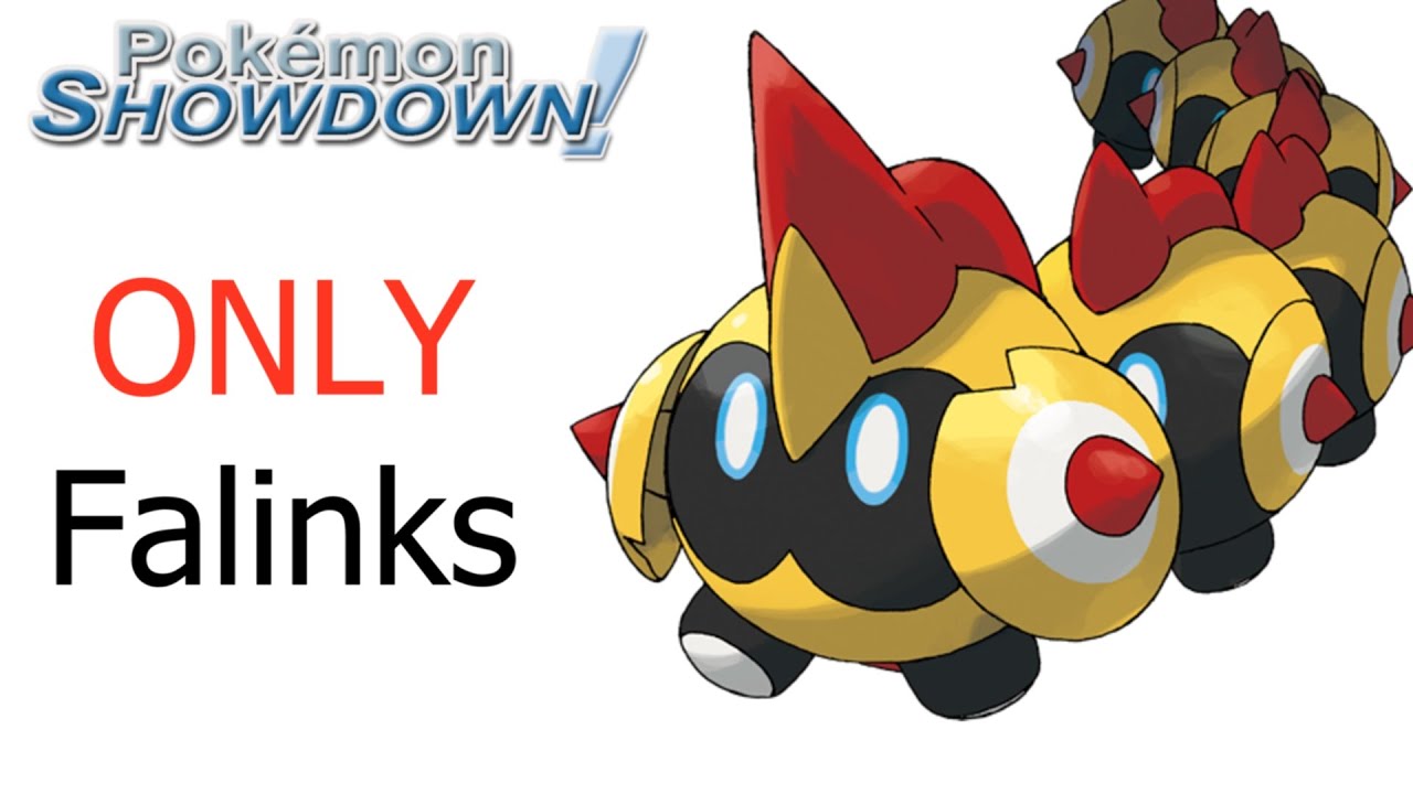 Beating Pokemon Showdown using ONLY Falinks