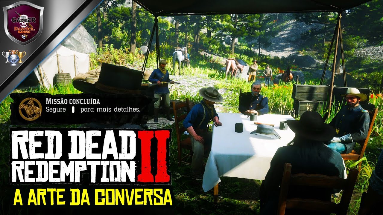Red Dead Redemption 2 | A Arte Da Conversa - Ouro.