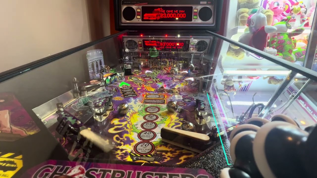 Ghostbusters Pro Pinball at Chet & Matt’s Pizza