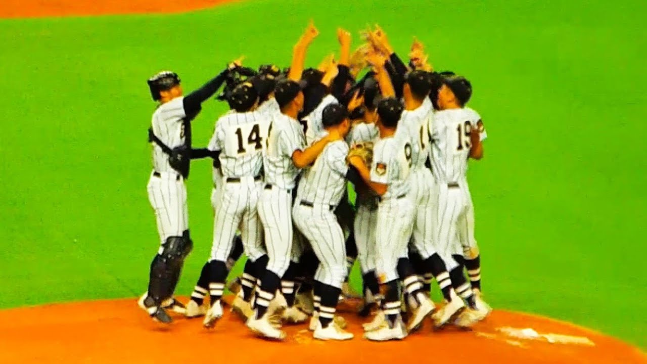 東海大札幌高校 - 決勝 優勝の瞬間～校歌演奏 - 第77回秋季北海道高等学校野球大会 - 2024年