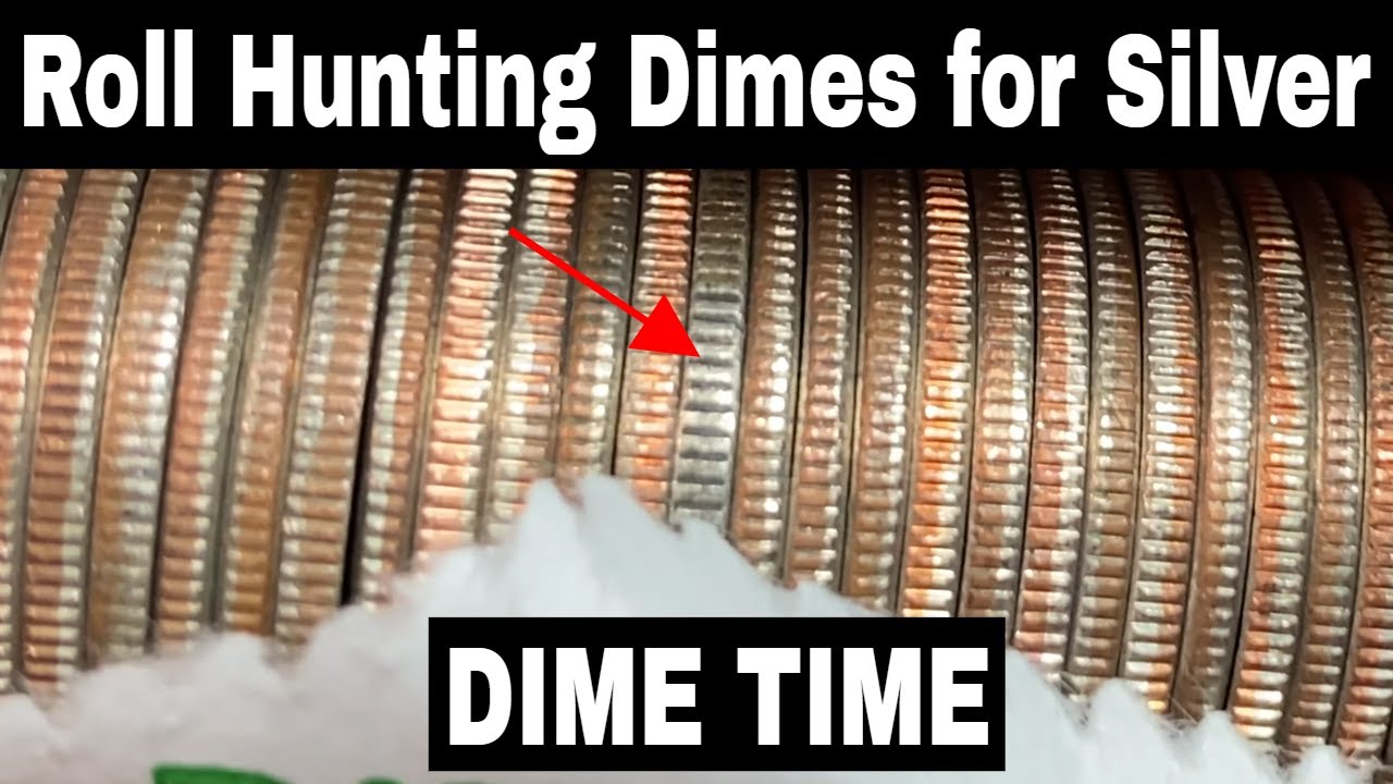 Coin Roll Hunting Dime Boxes for Silver - Dime Time