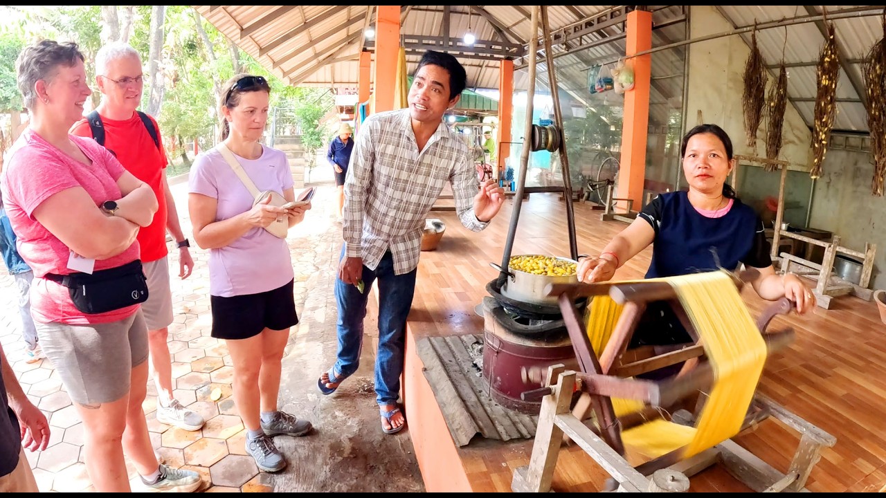 Koh Oknha Tei, Silk Island, Kandal Province, Cambodia - Countryside Street Food Tour, & More