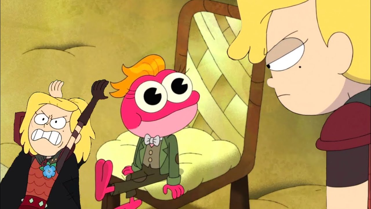 Sasha Yeets Sprig (Amphibia)
