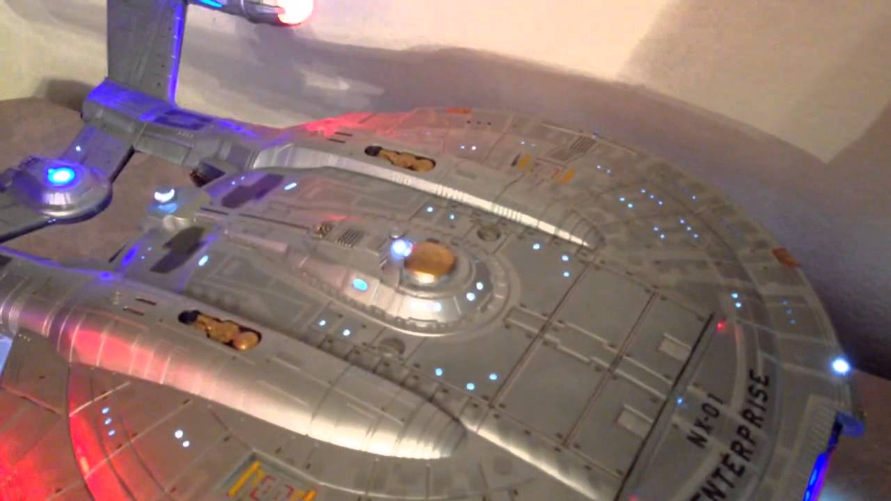 Polar Lights 1/350 Scale Enterprise NX-01 Lighted Model