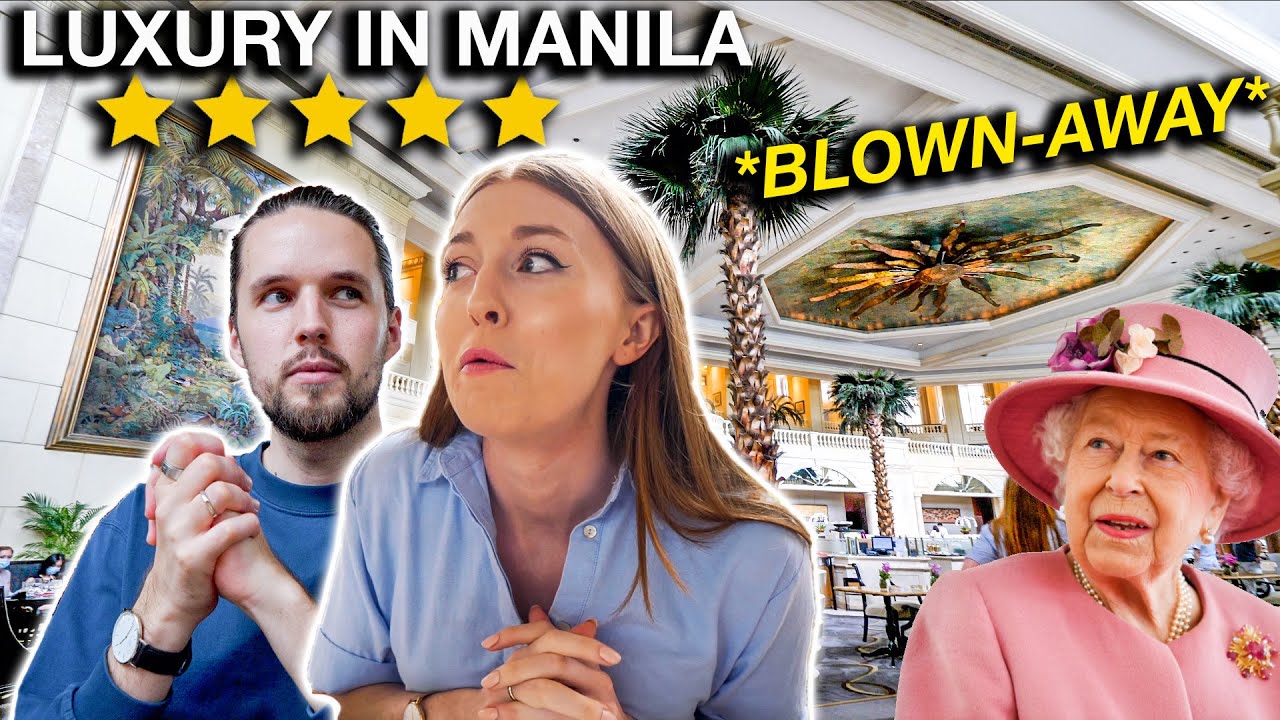 5 STAR LUXURY for Only 1,000 Pesos?! Manila’s POSHEST Hotel (This Feels SO BRITISH!)