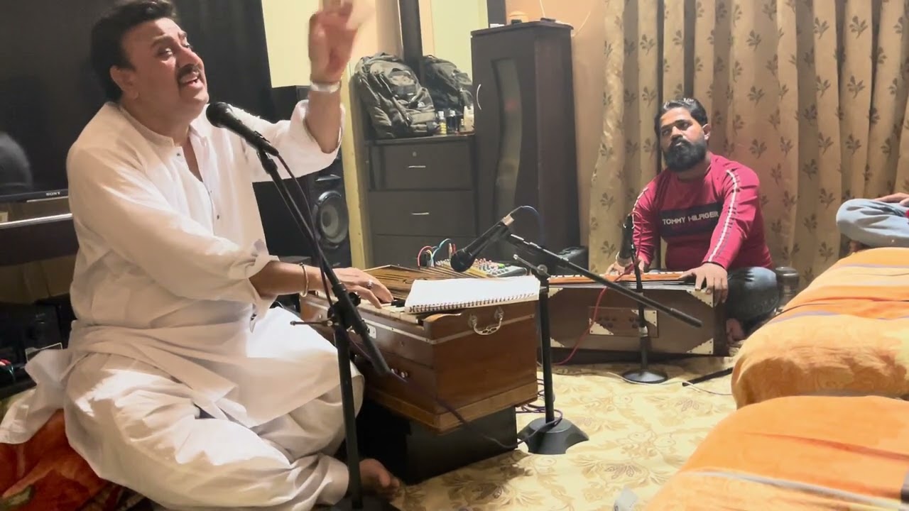 Ustad Mohammed Ali New ghazal Zindagi sy yahe gilla hai mujy tabla by vicky khan