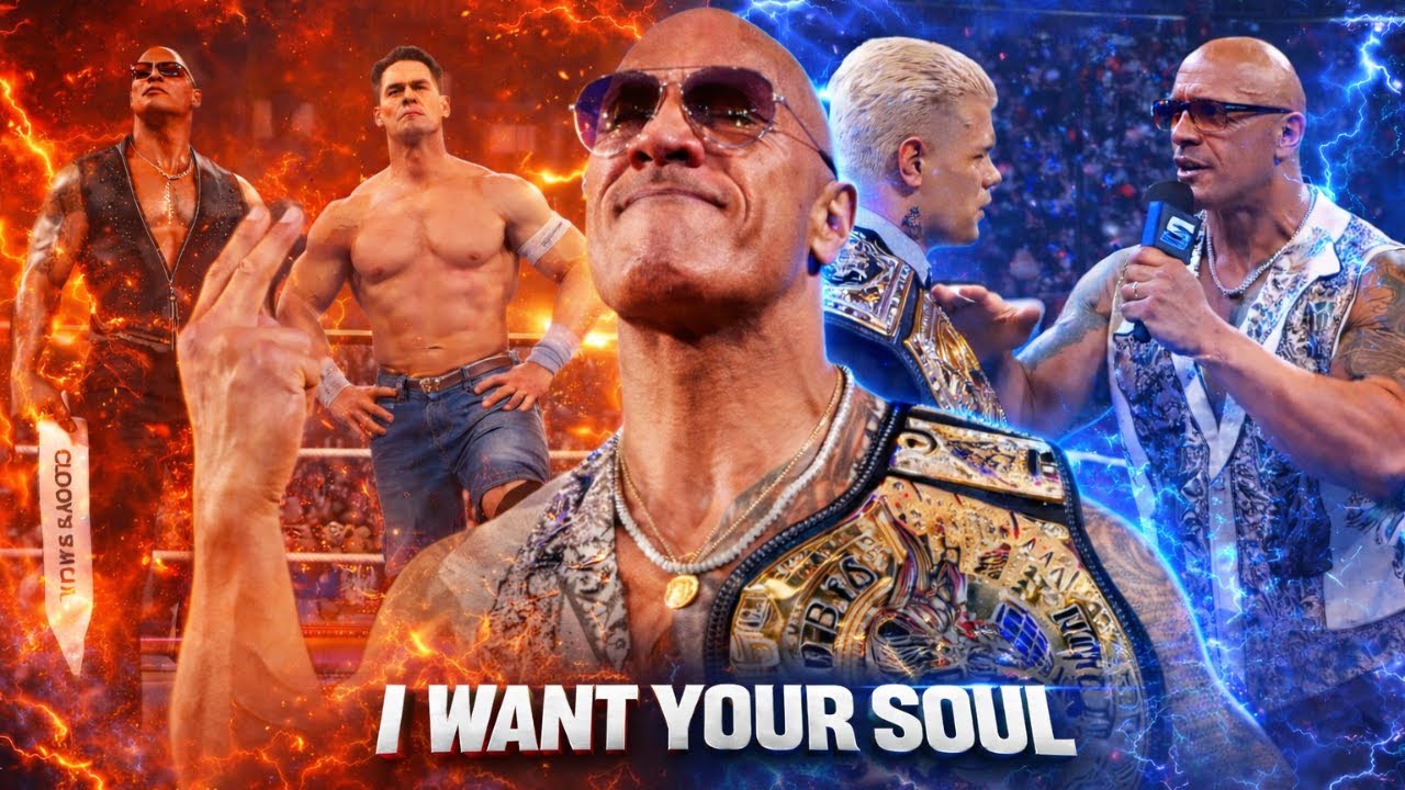 Dwayne The Rock Johnson Abandoned His Own WrestleMania Story