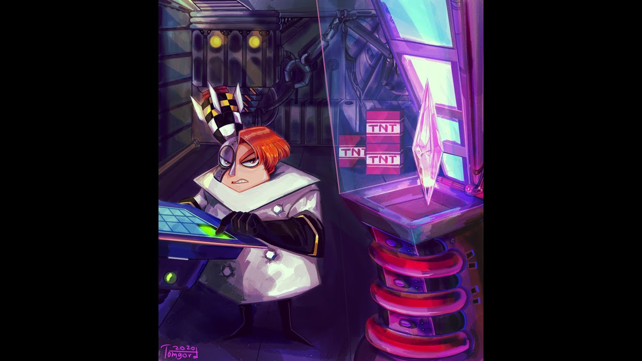 Dr N Gin cutscenes and Boss fights Crash 2 3