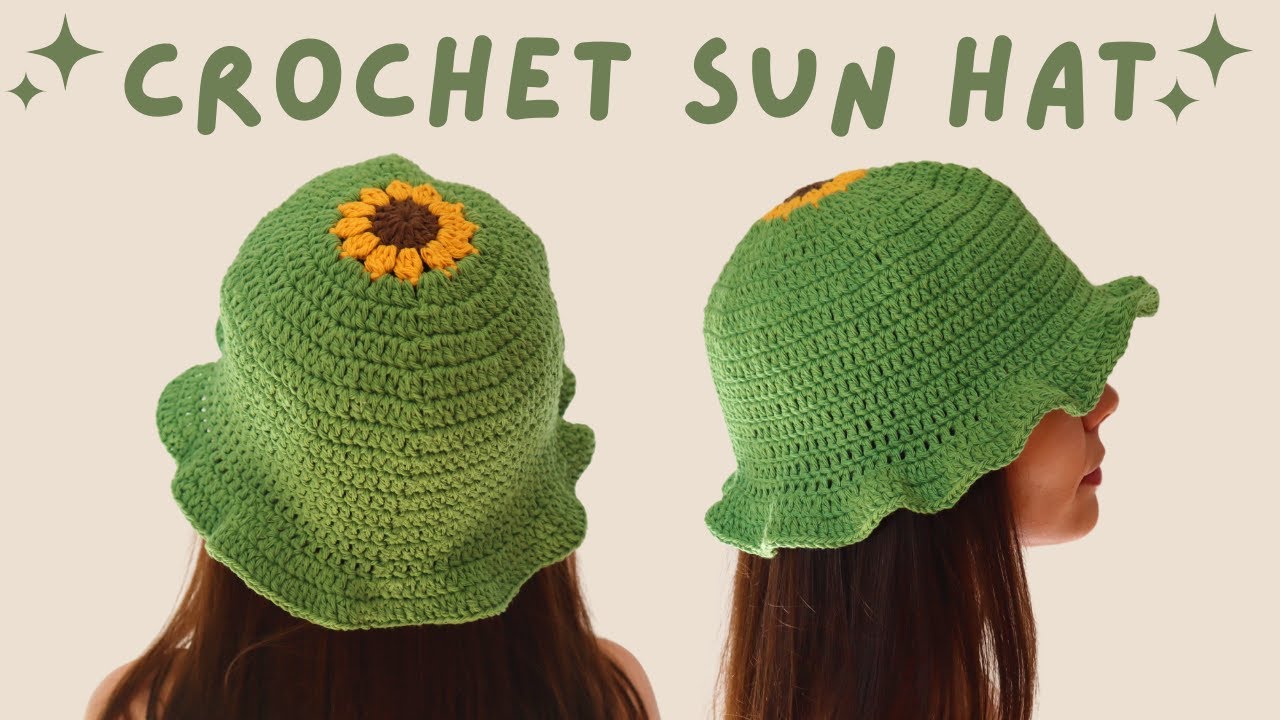 How To Crochet A Sun Hat | Beginner Friendly