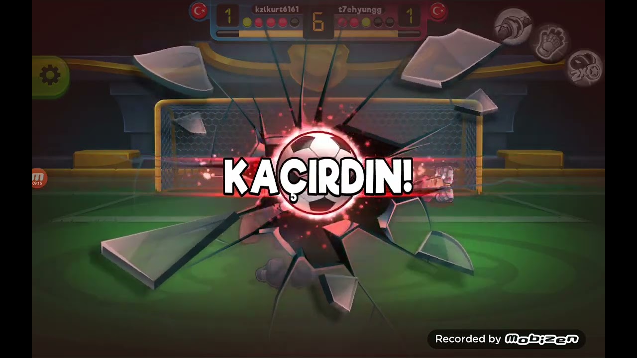 İLK KEZ PENALTI MODUNU OYNADIM(KAFA TOPU 2)