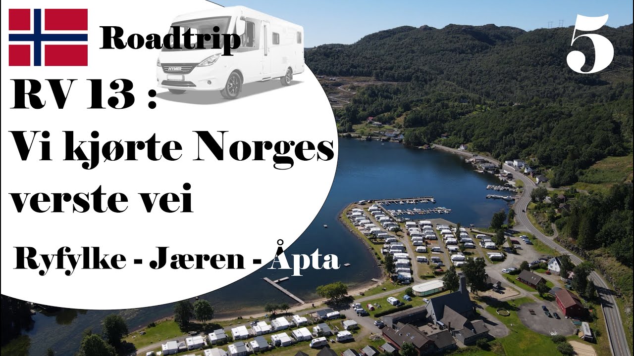Roadtrip S1E5: Vest- og Sørlandet. Hardanger - Egersund - Åpta med bobil