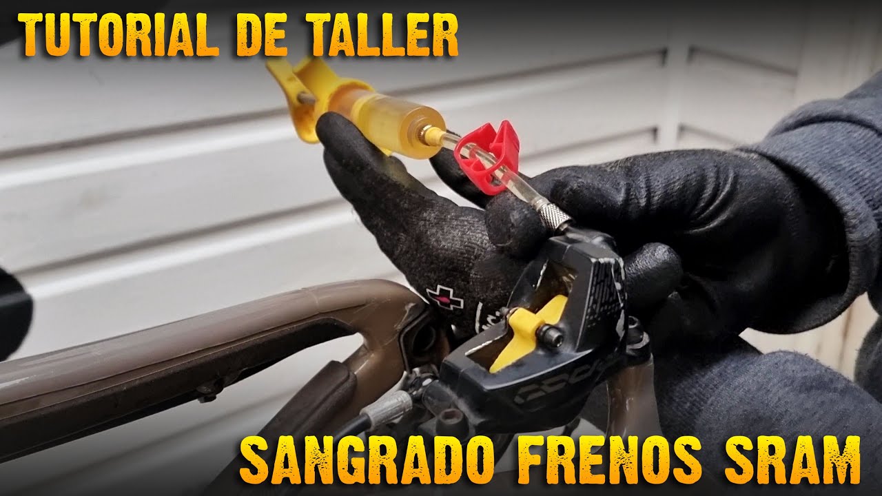 Cómo sangrar frenos SRAM.