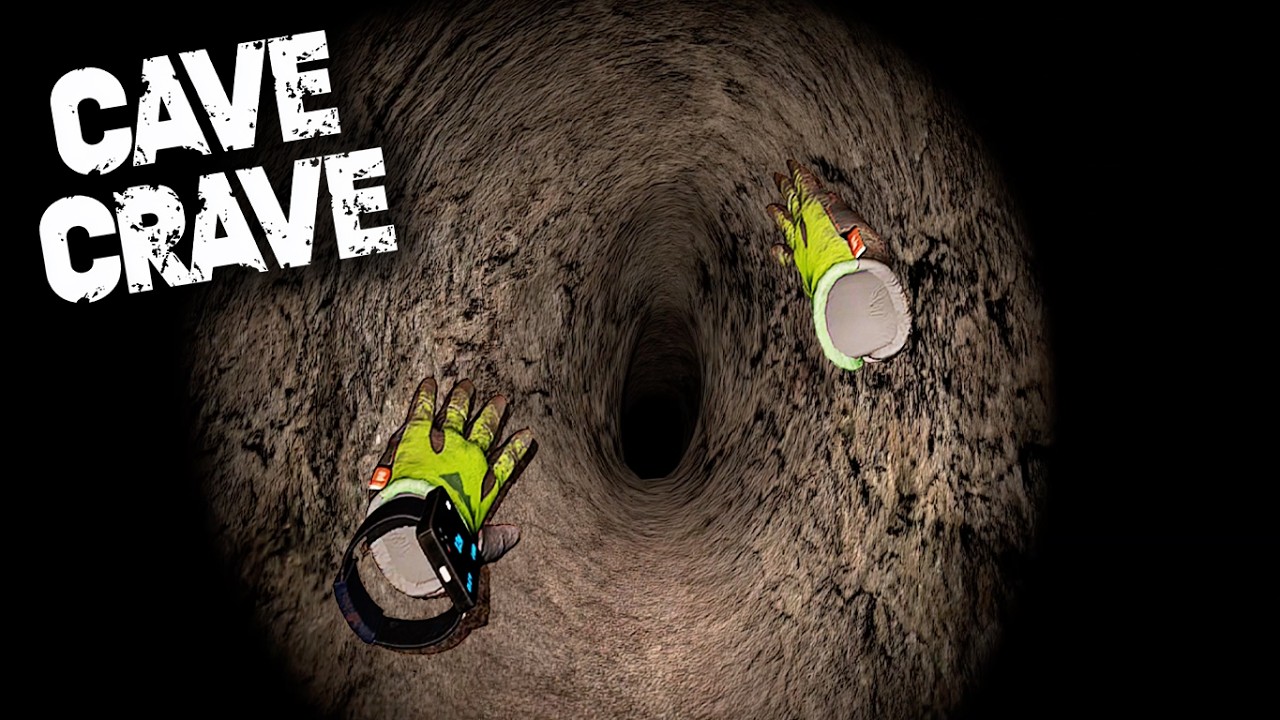 Прохождение САМОЙ СЛОЖНОЙ пещеры в Cave Crave!!!