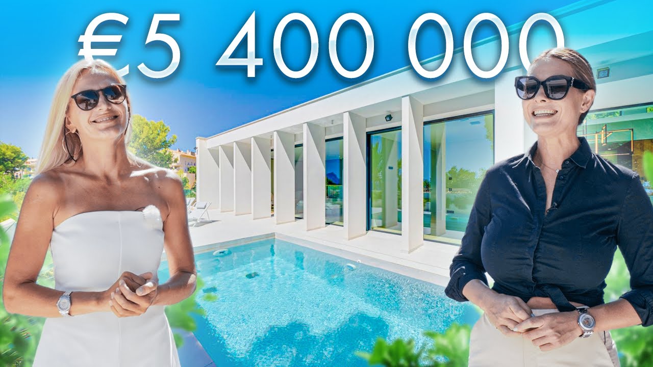 Villa de lujo con vistas al Mar. Revisión de una hermosa villa en Altea España | Alegria