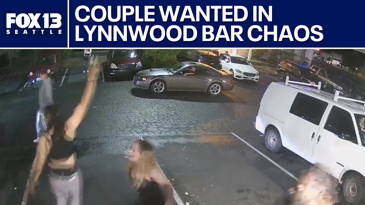 Couple wanted in Lynnwood bar fight, shots fired | FOX 13 Seattle