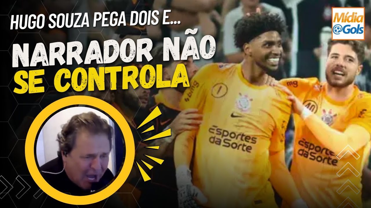 Essa é a NARRAÇÃO MAIS ABSURDA - Hugo Souza pega pênaltis e Corinthians se classifica