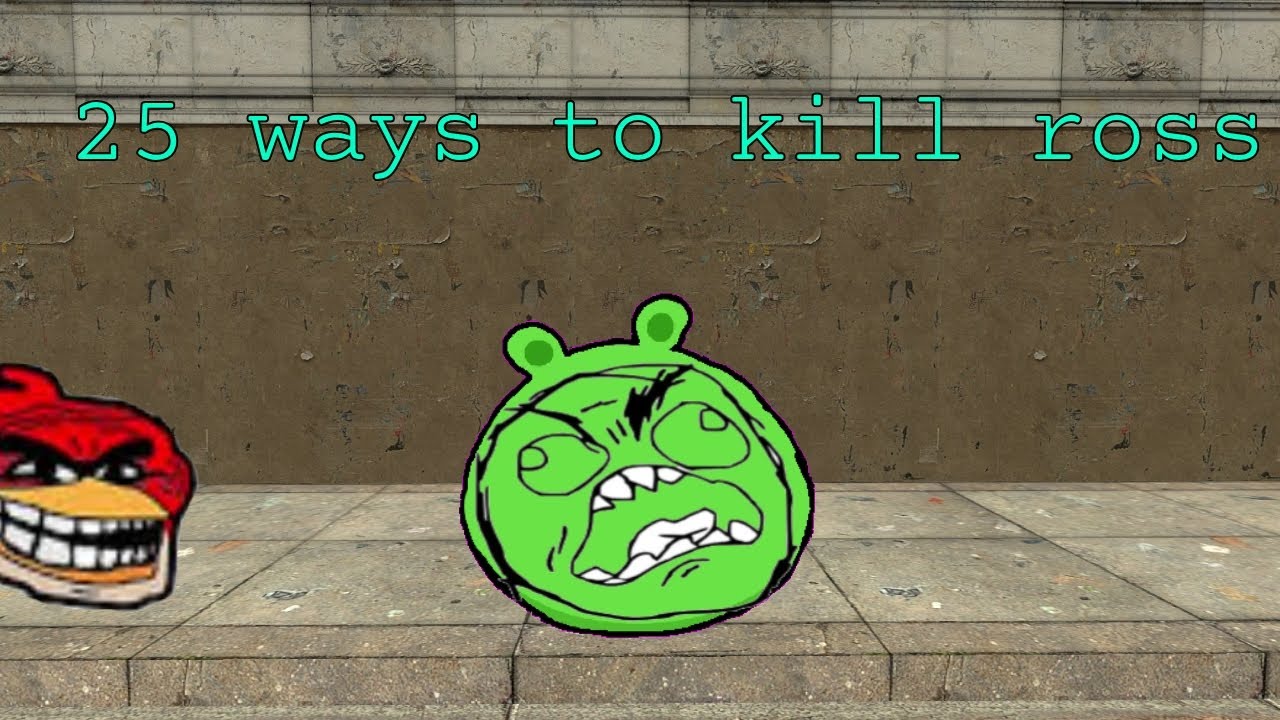 25 ways for ross to die