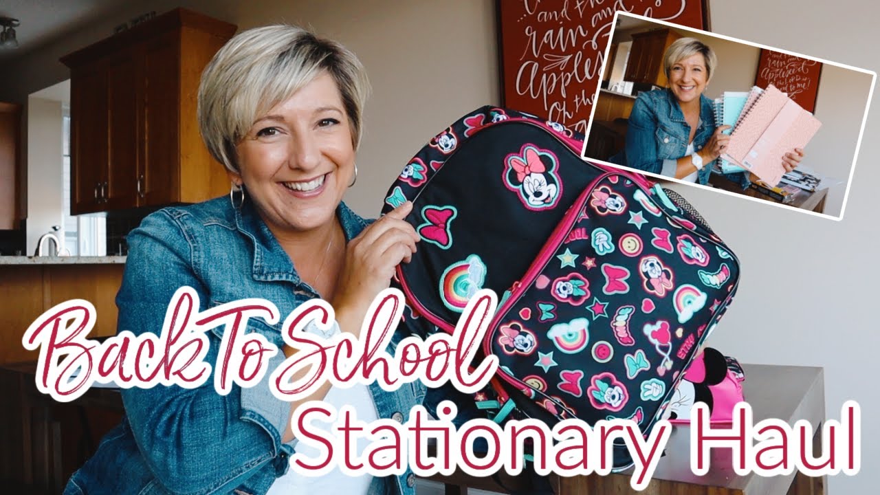 *Huge* Back To School Supplies Haul For Kindergarten + Organization Stationary Haul
