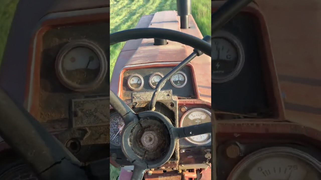 Mowing hay 